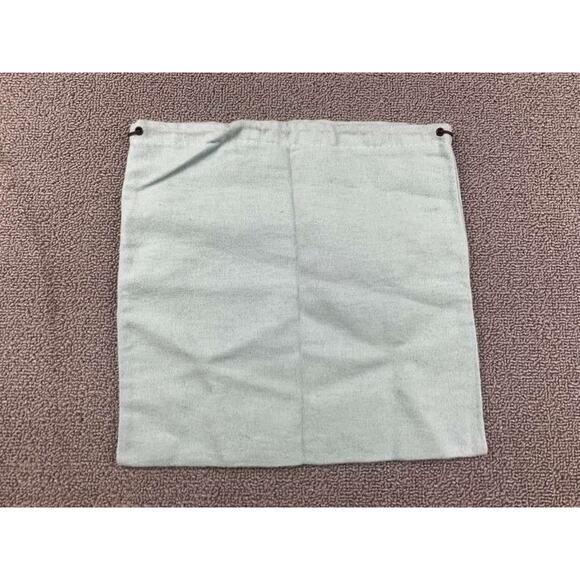 Mark Cross Dust Bag Unisex Blue Logo Print Drawstring Storage Pouch Accessory - Picture 2 of 6